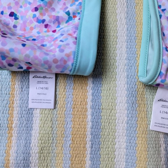 ⭐ NWOT Eddie Bauer Reversible sporty bikini XL 14/16 - Picture 8 of 12